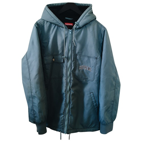 supreme blue coat