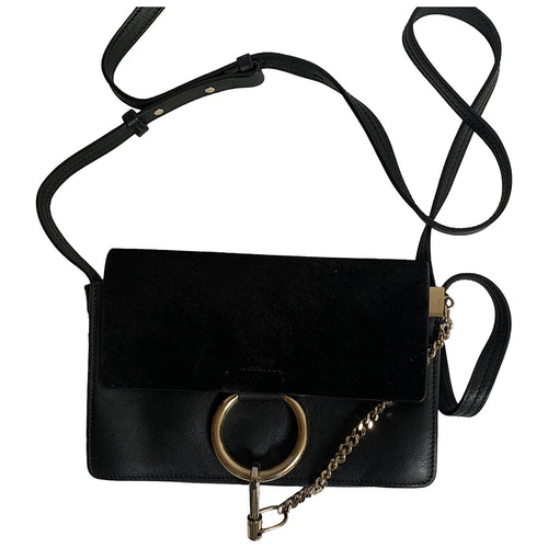 chloe bag faye black