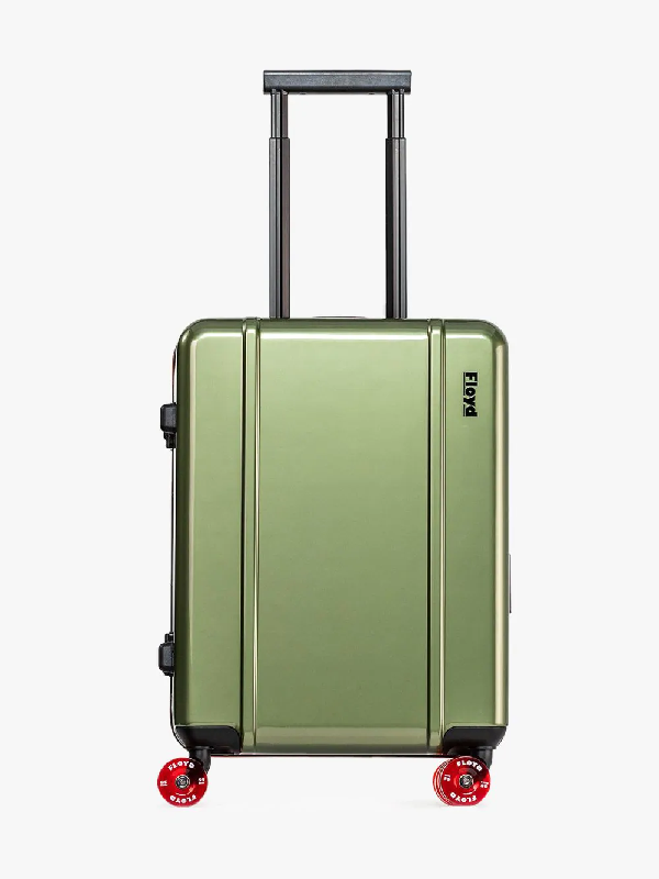 green cabin suitcase