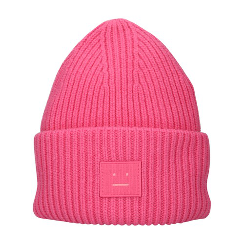 acne studios beanie pink