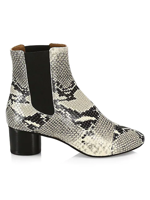 isabel marant python boots