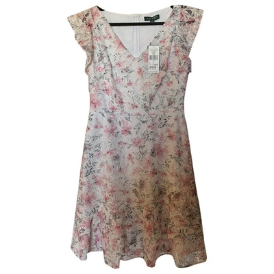 RALPH LAUREN WHITE COTTON DRESS