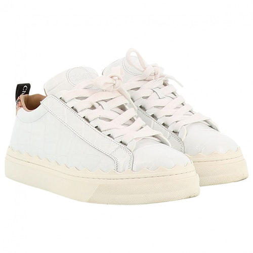 chloe white trainers