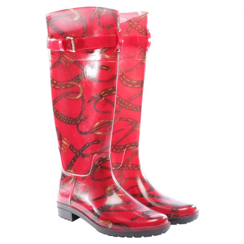 ralph lauren red cowboy boots