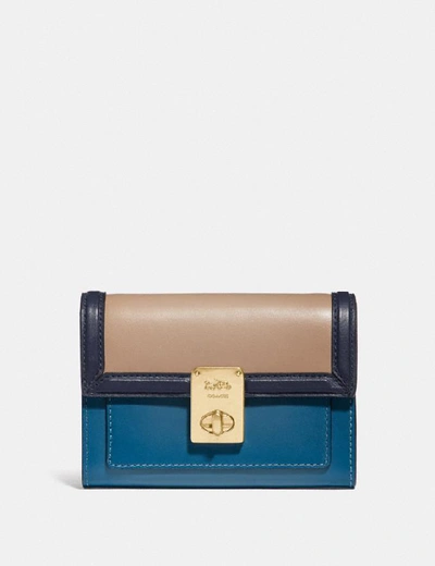 Hutton wallet in colorblock sale