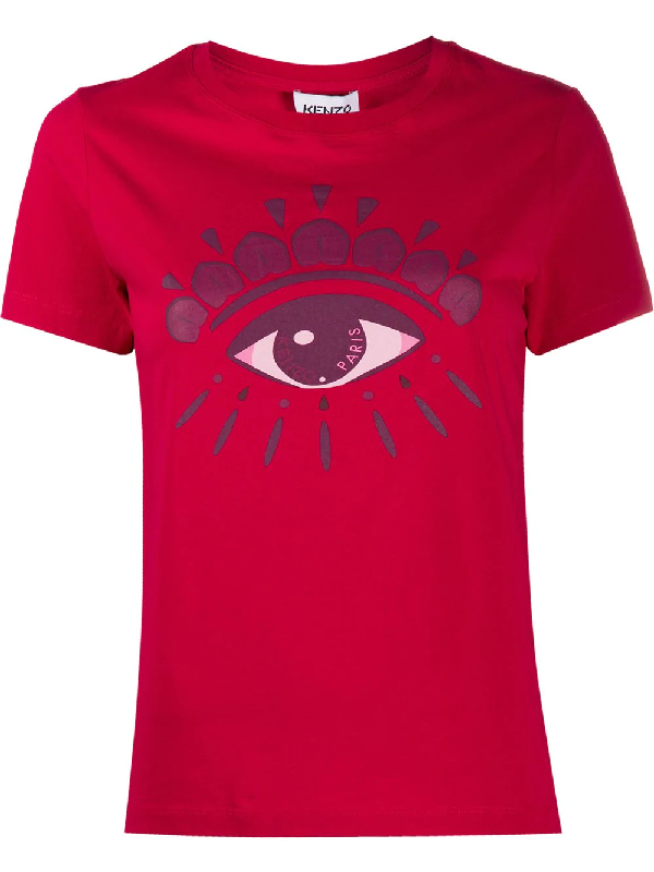 kenzo eye print t shirt