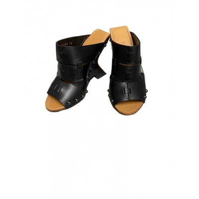 TOM FORD LEATHER MULES & CLOGS