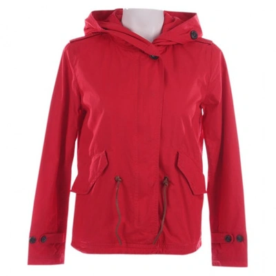 WOOLRICH RED COTTON JACKET