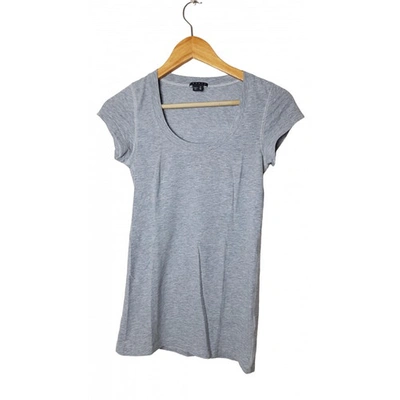 THEORY GREY COTTON  TOP