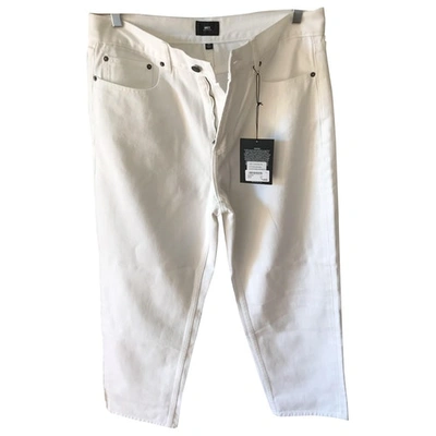 OBEY WHITE DENIM - JEANS TROUSERS