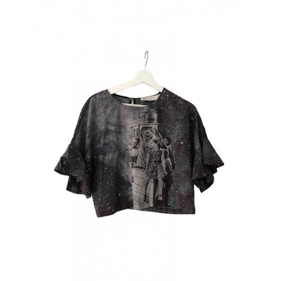 ALICE MCCALL GREY COTTON  TOP