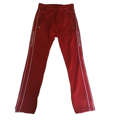 THE KOOPLES SPRING SUMMER 2019 RED TROUSERS