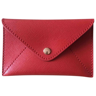 COCCINELLE RED LEATHER WALLET