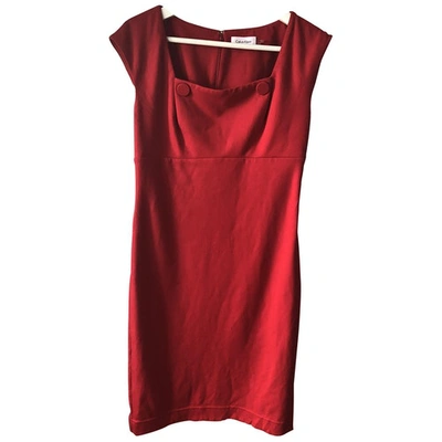 CALVIN KLEIN RED DRESS
