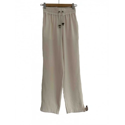 AMERICAN VINTAGE WHITE TROUSERS