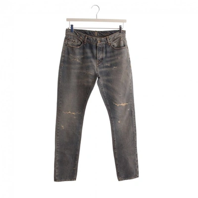 7 FOR ALL MANKIND BLUE DENIM - JEANS JEANS