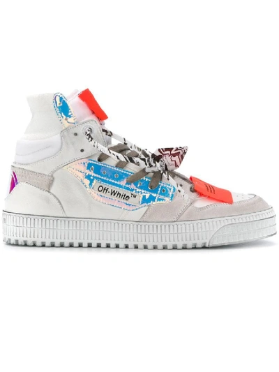 OFF-WHITE Off Court Paneled High-Top Sneakers