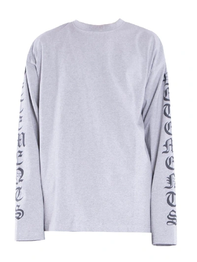 VETEMENTS GOTHIC FONT LONG SLEEVE T-SHIRT