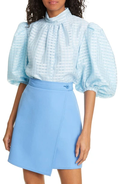 STINE GOYA BIRGITTE BALLOON SLEEVE BLOUSE