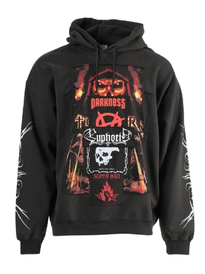 VETEMENTS METAL PATCH HOODIE