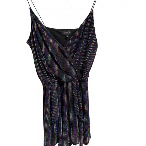 topshop metallic jumpsuit