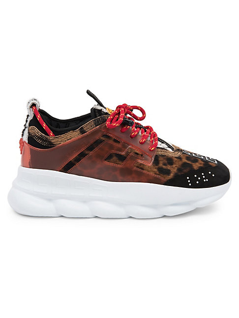 saks versace sneakers