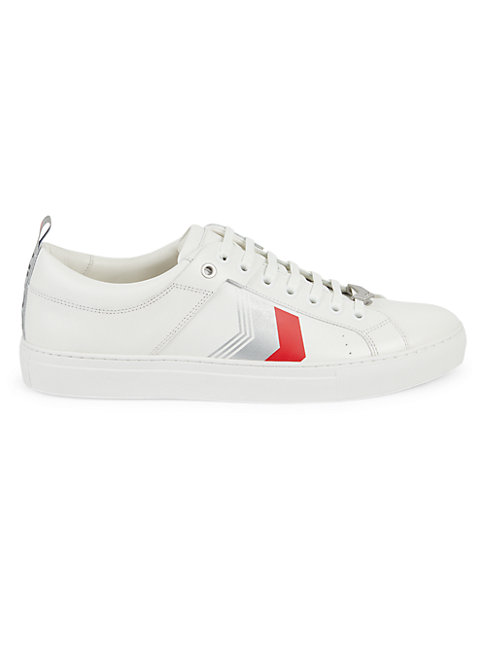 boss leather sneakers