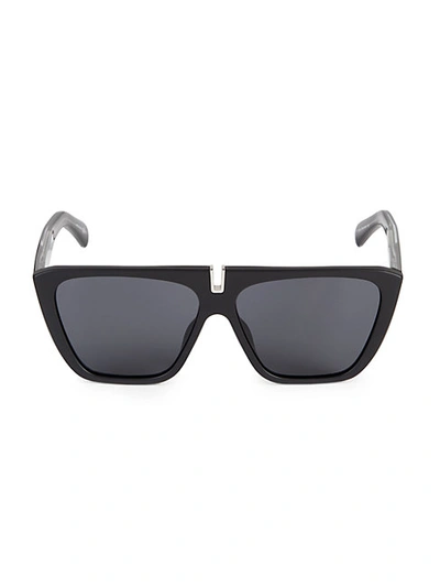 Shop Givenchy 58mm Square Sunglasses In Black