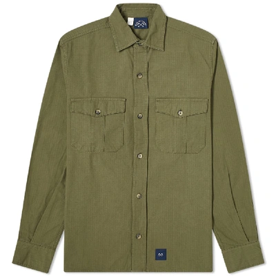 BLEU DE PANAME Bleu de Paname 2 Pocket Ripstop Shirt