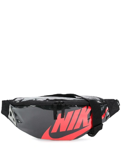 Shop Nike Heritage Hip Pack Belt Bag In Black