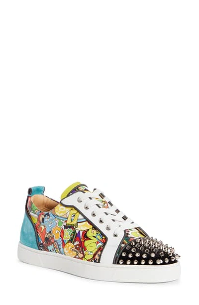 Christian Louboutin Louis Junior Spikes Super Loubi Print