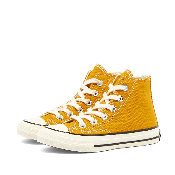 kids yellow chucks