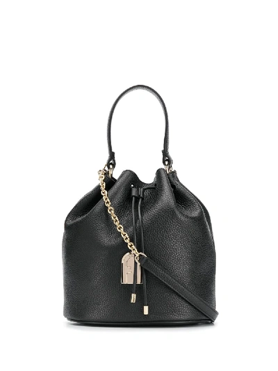 FURLA SLEEK CHAIN-STRAP BUCKET BAG