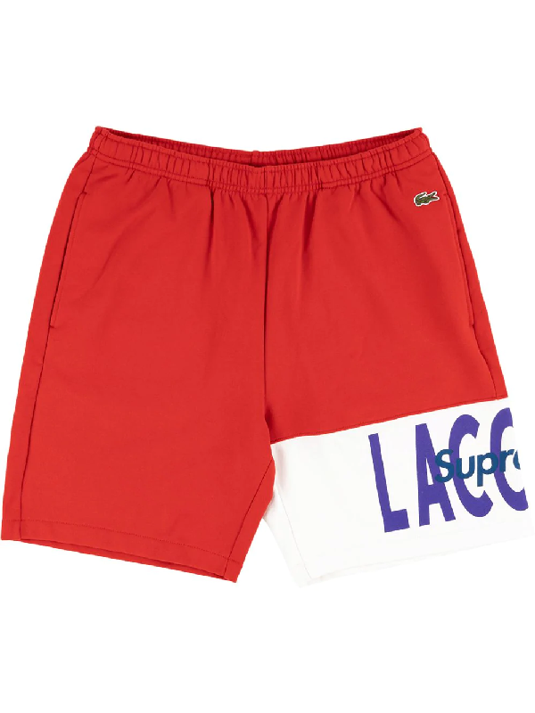 lacoste supreme shorts