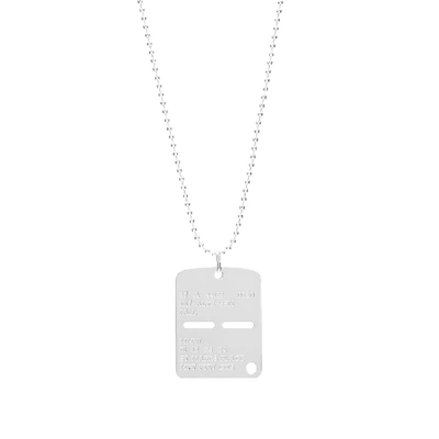 まみ Necklace 1017 ALYX 9SM Silver in Metal - 40487438