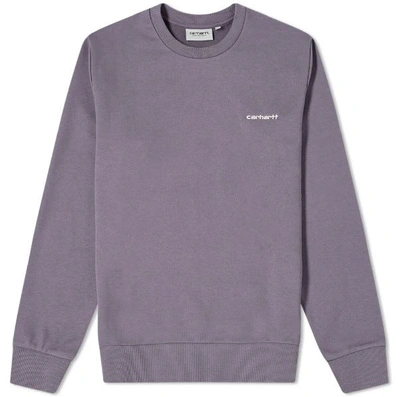 CARHARTT SCRIPT EMBROIDERY SWEATSHIRT
