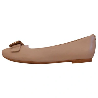 GUESS LEATHER BALLET FLATS