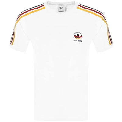 ADIDAS ORIGINALS ADIDAS ORIGINALS 3 STRIPE GERMANY T SHIRT WHITE