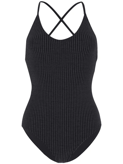 DUSKII MARGOT STRIPED SWIMSUIT