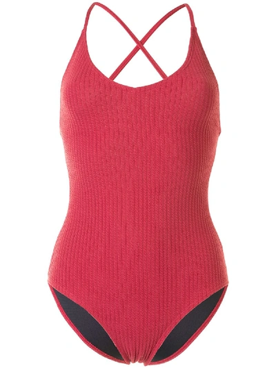DUSKII MARGOT RIBBED SWIMSUIT