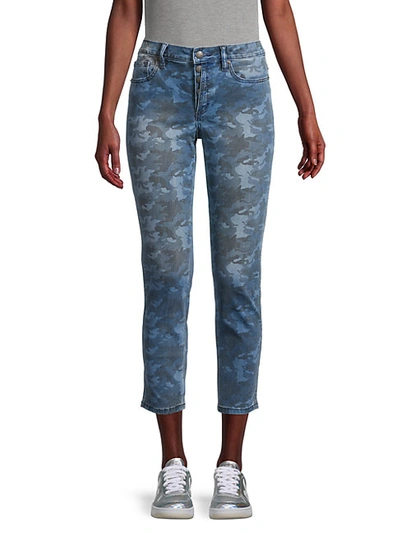 MISS ME MID-RISE ANKLE SKINNY CAMOUFLAGE JEANS