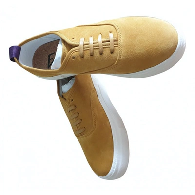 EYTYS YELLOW SUEDE TRAINERS