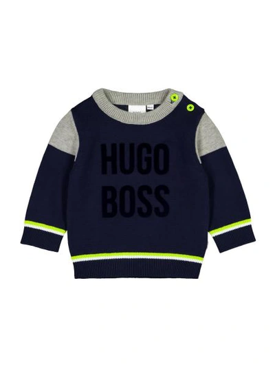 HUGO BOSS KIDS PULLOVER FOR BOYS