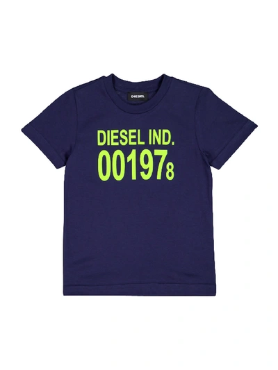 DIESEL KIDS T-SHIRT TDIEGO001978B-R FOR FOR BOYS AND FOR GIRLS
