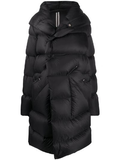 RICK OWENS PERFORMA QUILTED COAT