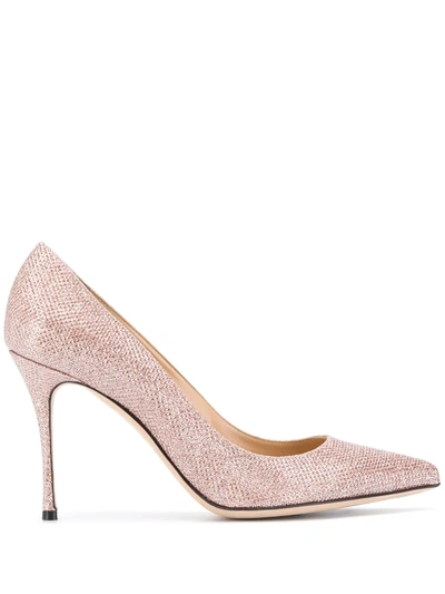 SERGIO ROSSI POINTED TOE 95MM PUMPS