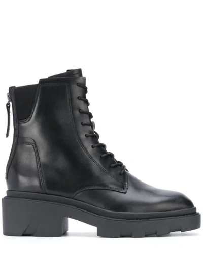 ASH MOODY LACE-UP ANKLE BOOTS