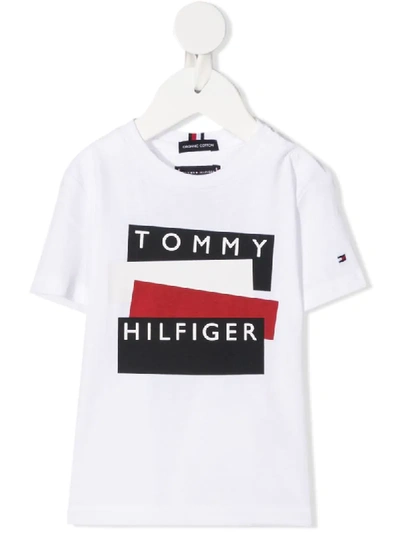 TOMMY HILFIGER JUNIOR T-SHIRT MIT LOGO-PRINT