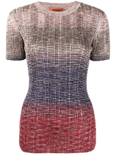 MISSONI KNITTED CREW NECK TOP