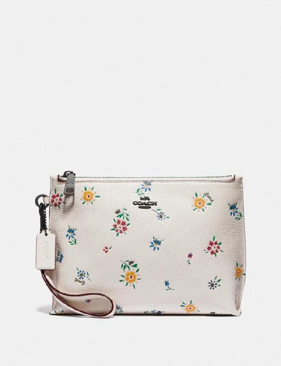 COACH COACH CHARLIE POUCH WITH WILDFLOWER PRINT - WOMEN'S